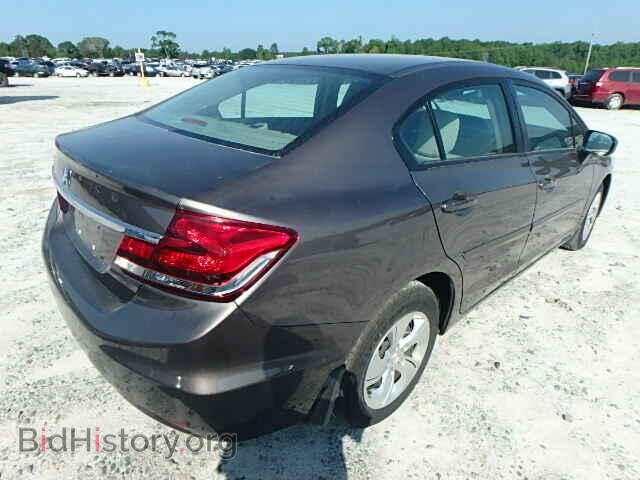 2014 HONDA CIVIC - VIN: 19XFB2F55EE027809 - Фото 4