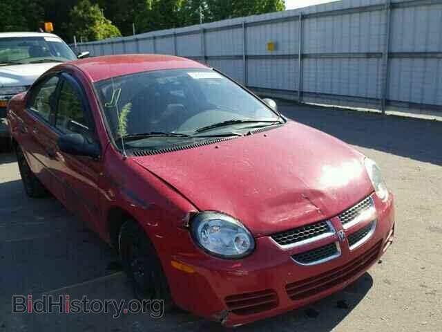 Photo 1B3ES26CX4D507680 - DODGE NEON 2004