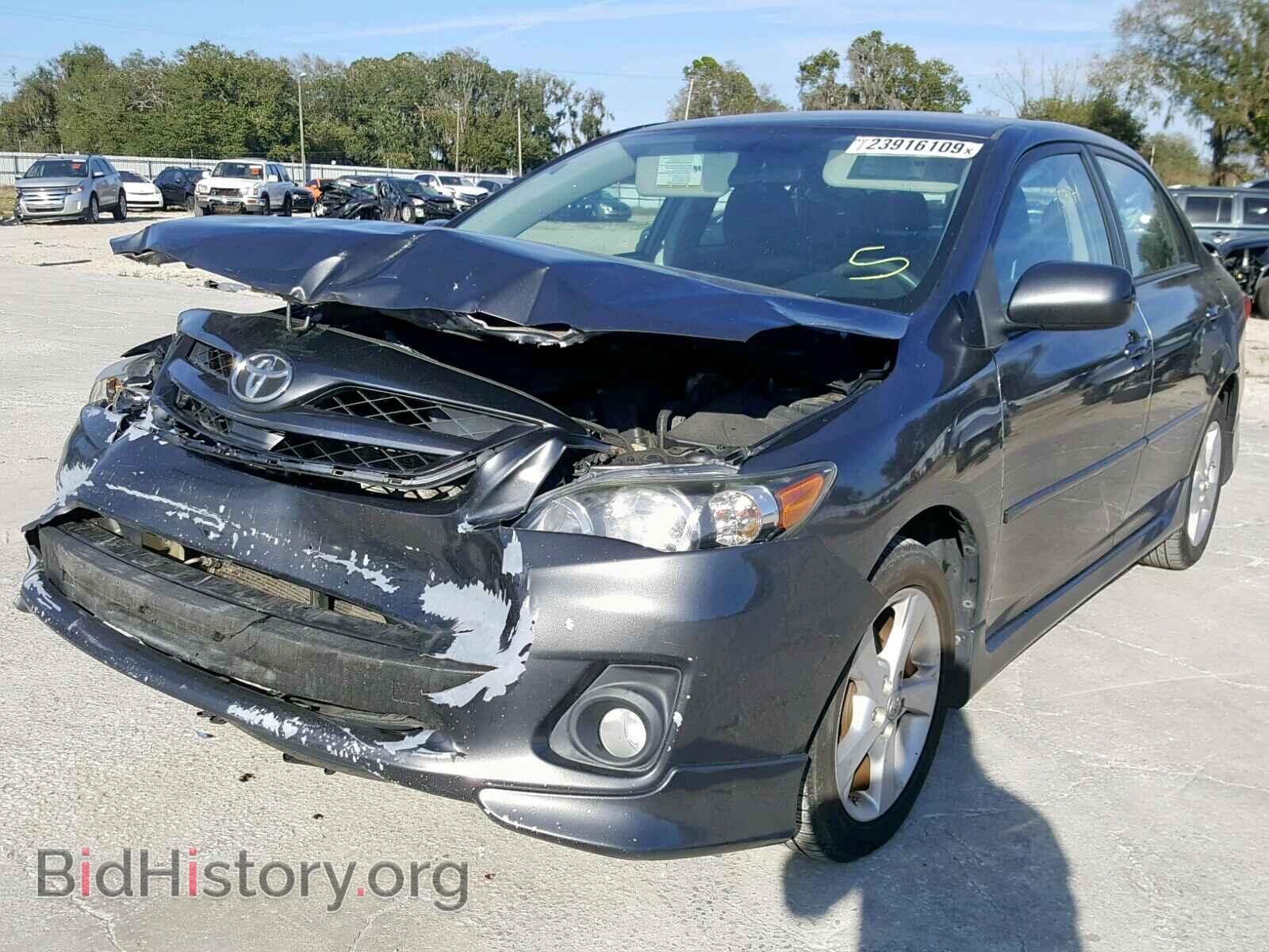 2013 TOYOTA COROLLA BA - VIN: 5YFBU4EE1DP224088 - Фото 2
