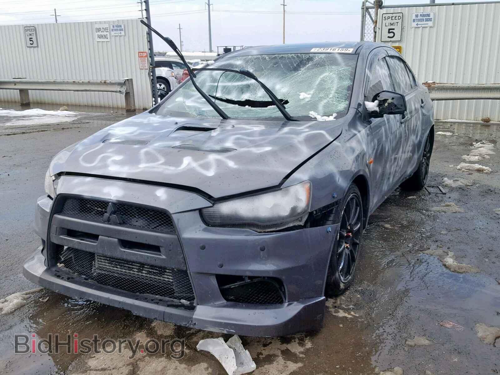 2011 MITSUBISHI EVO - VIN: JA32W8FV1BU034466 - Фото 2