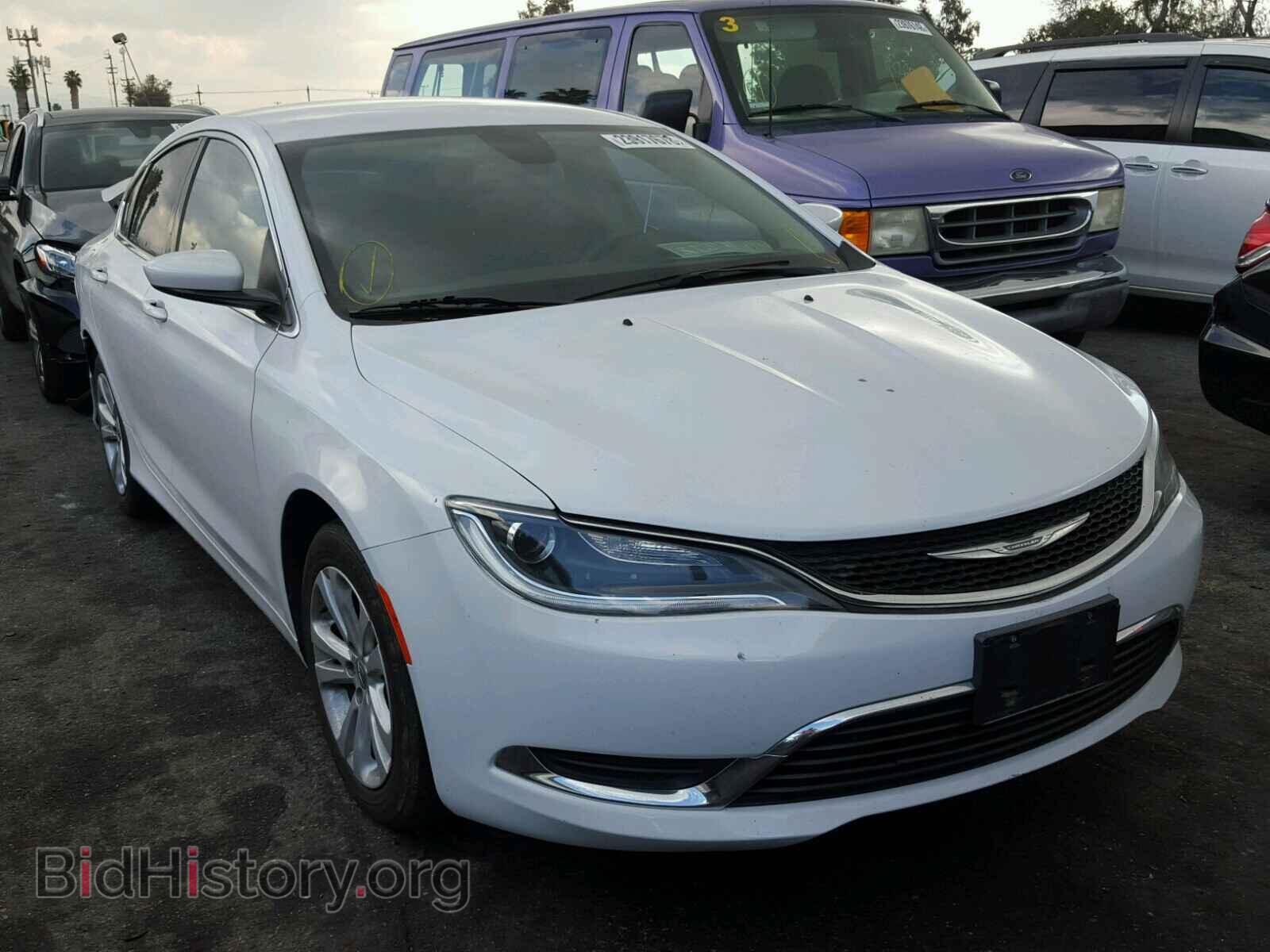 Фотография 1C3CCCABXFN708939 - CHRYSLER 200 2015