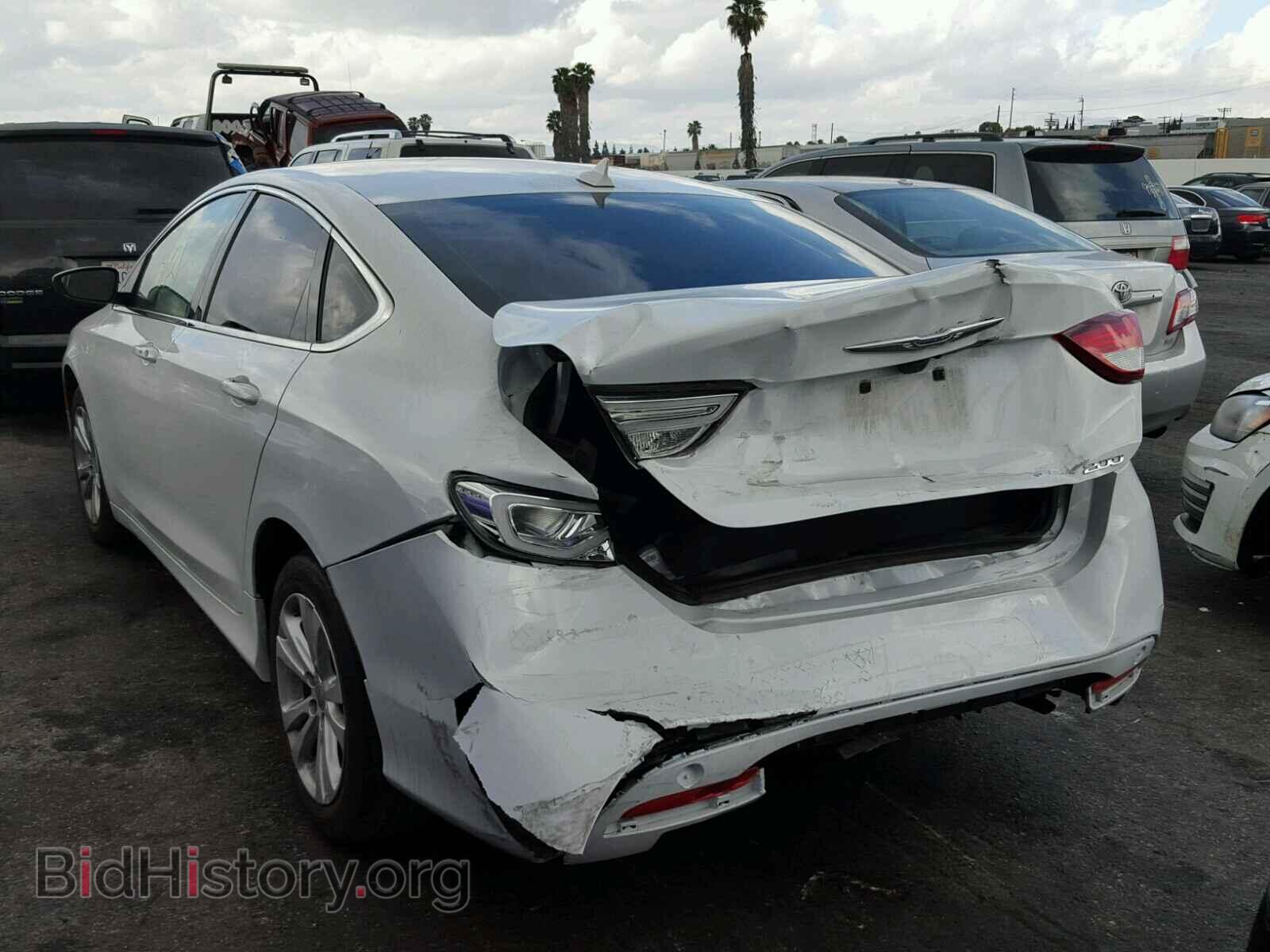 2015 CHRYSLER 200 - VIN: 1C3CCCABXFN708939 - Фото 3