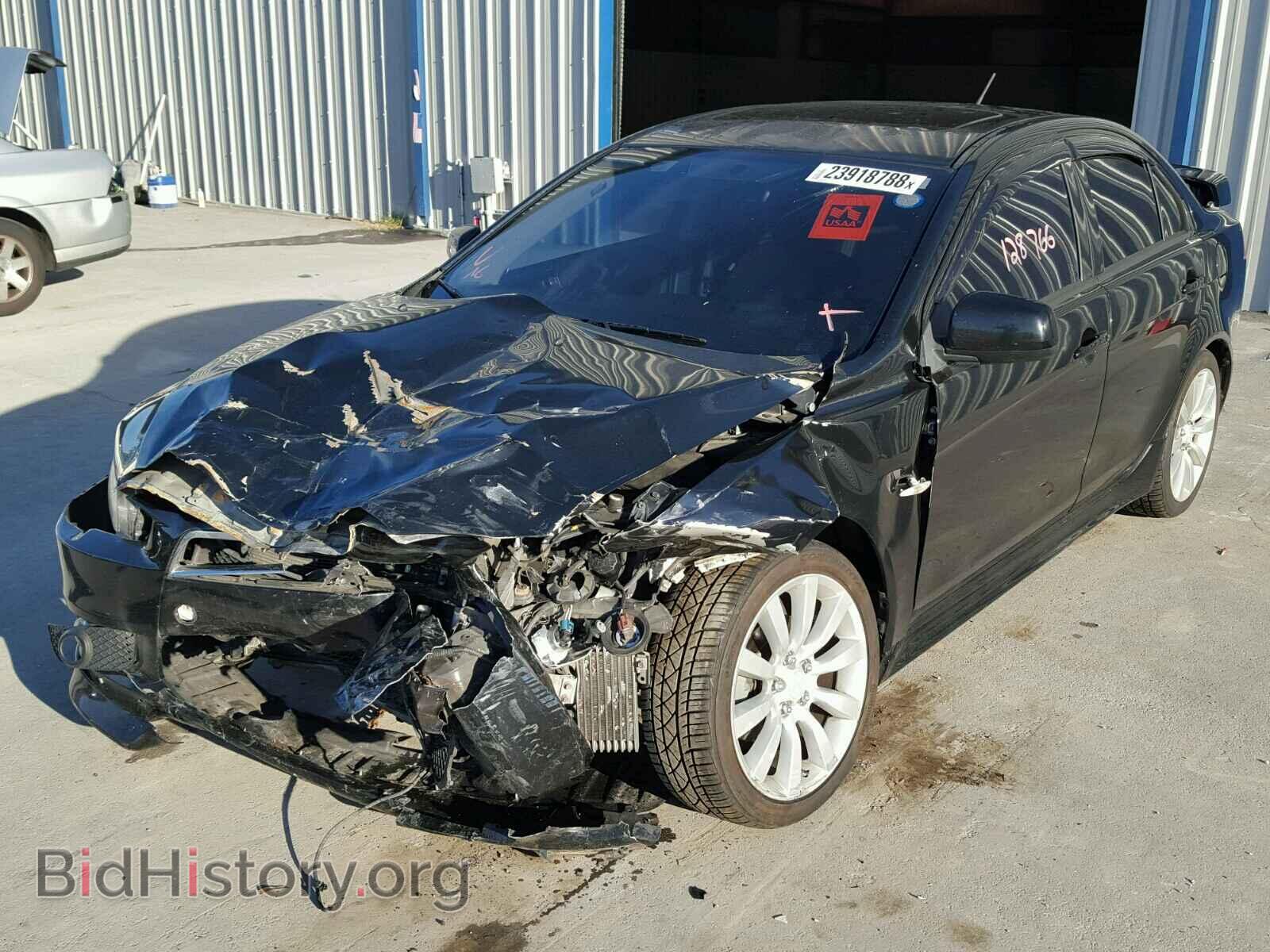 2008 MITSUBISHI LANCER - VIN: JA3AU86U58U020118 - Фото 2