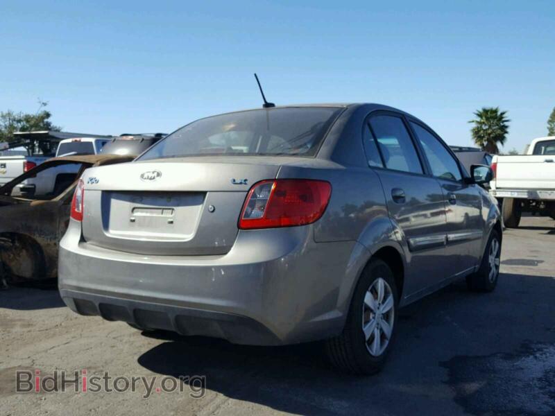 2011 Kia RIO BASE (VIN KNADH4A39B6849809) — фото 4 из 10