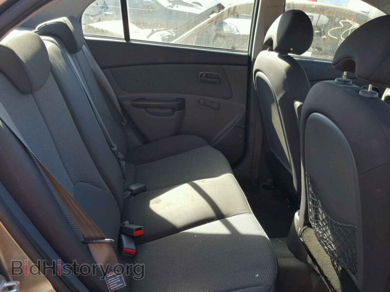 2011 Kia RIO BASE (VIN KNADH4A39B6849809) — фото 6 из 10