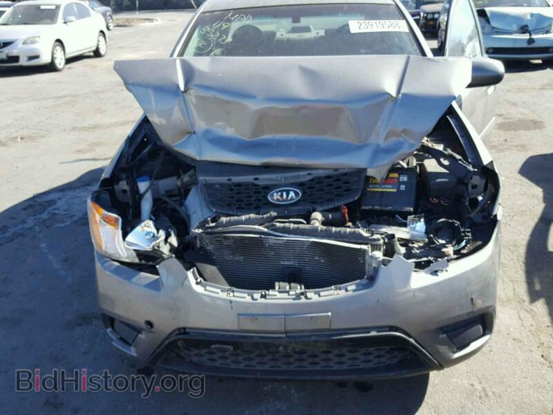 2011 Kia RIO BASE (VIN KNADH4A39B6849809) — фото 7 из 10