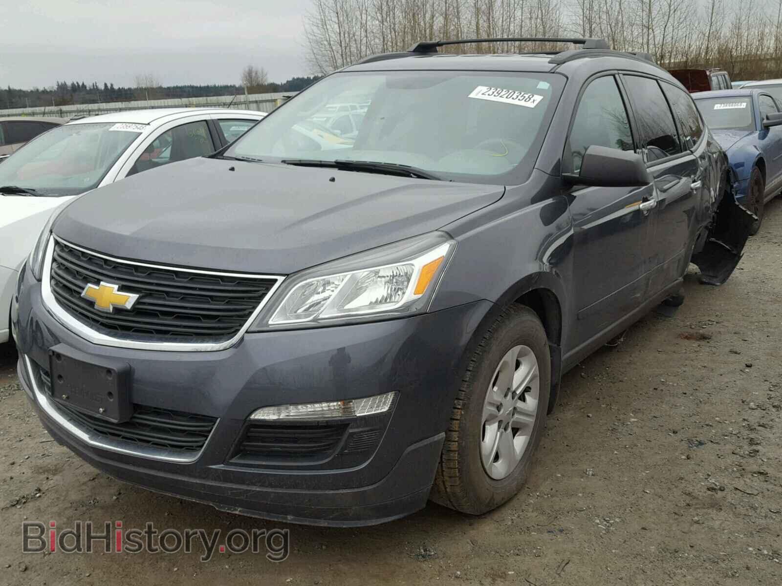 2014 CHEVROLET TRAVERSE - VIN: 1GNKRFKD3EJ122104 - Фото 2