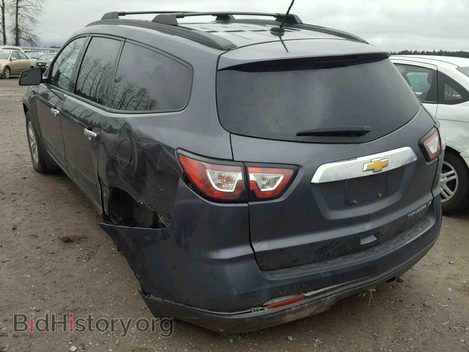 2014 CHEVROLET TRAVERSE - VIN: 1GNKRFKD3EJ122104 - Фото 3