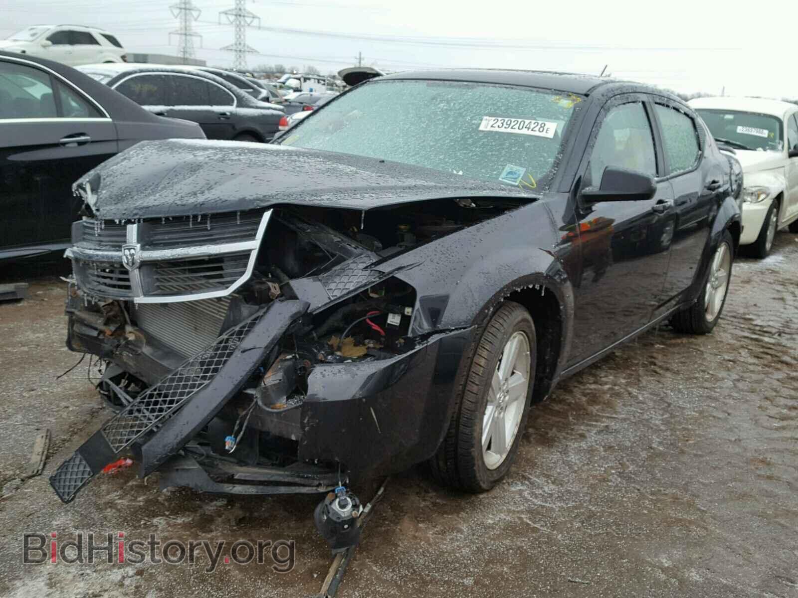 2008 DODGE AVENGER - VIN: 1B3LC56RX8N607692 - Фото 2