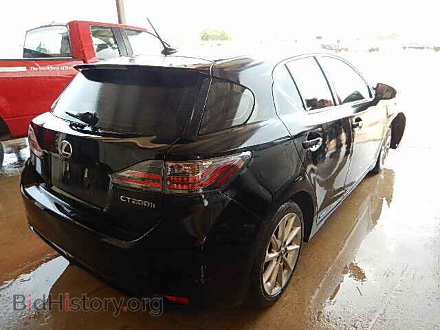 2012 LEXUS CT 200 - VIN: JTHKD5BH9C2094240 - Фото 4
