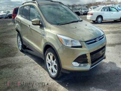 2013 Ford ESCAPE Escape SEL, зеленый — VIN 1FMCU9H97DUD59414, Copart