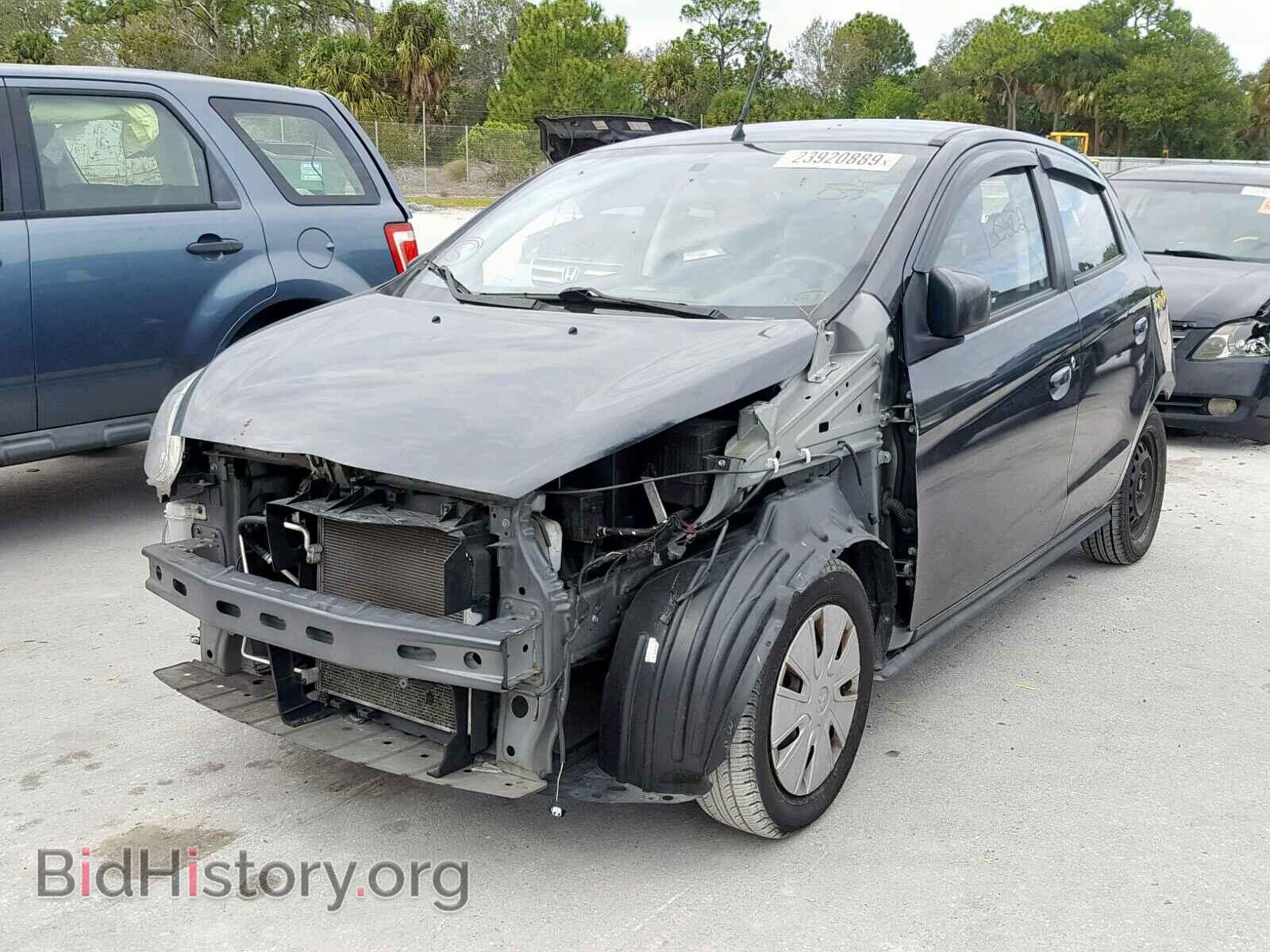 2014 MITSUBISHI MIRAGE - VIN: ML32A3HJ3EH012062 - Фото 2