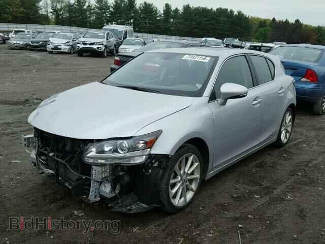 2012 LEXUS CT 200 - VIN: JTHKD5BH8C2105440 - Фото 2