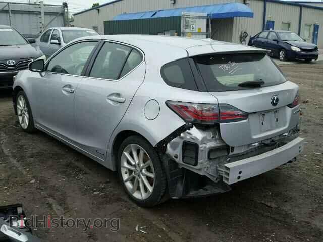 2012 LEXUS CT 200 - VIN: JTHKD5BH8C2105440 - Фото 3