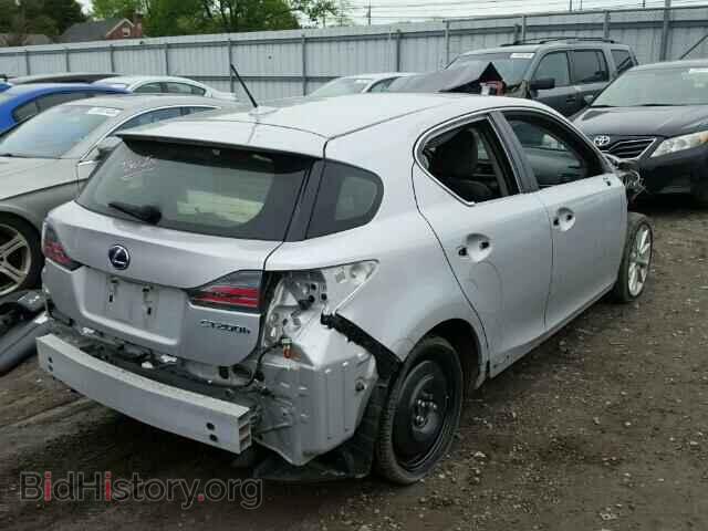 2012 LEXUS CT 200 - VIN: JTHKD5BH8C2105440 - Фото 4