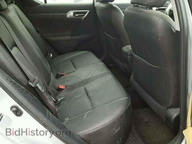 2012 LEXUS CT 200 - VIN: JTHKD5BH8C2105440 - Фото 6