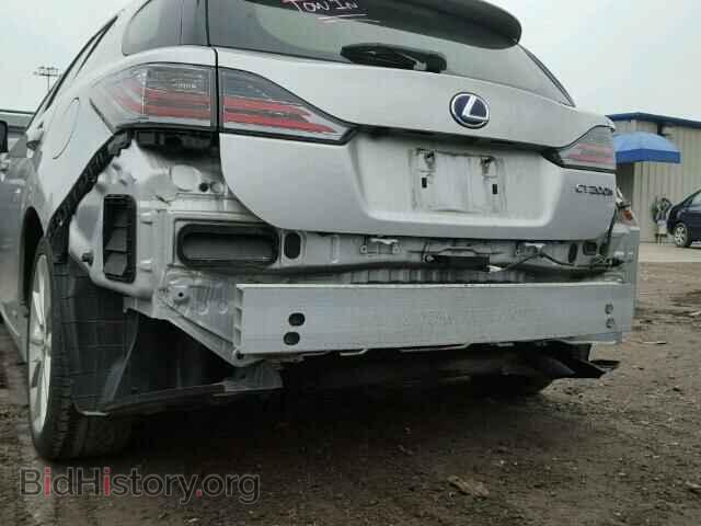 2012 LEXUS CT 200 - VIN: JTHKD5BH8C2105440 - Фото 10