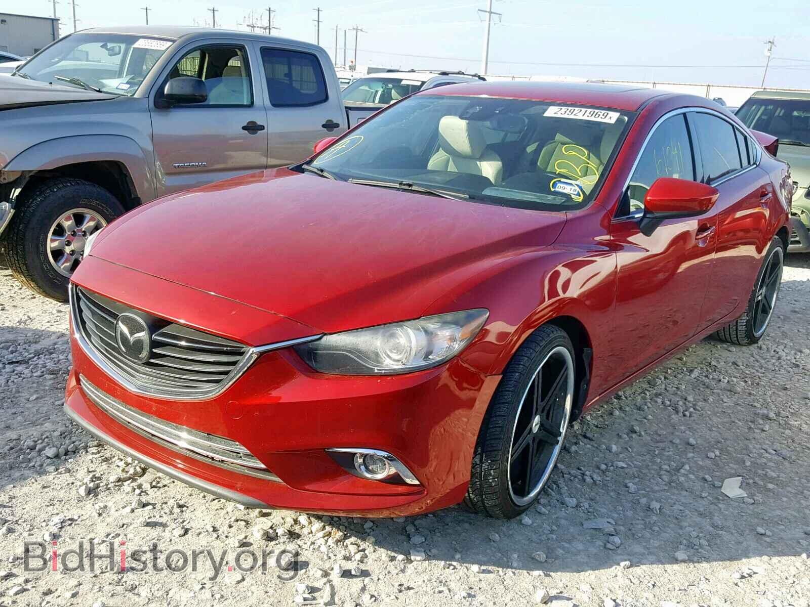 2014 MAZDA 6 - VIN: JM1GJ1W59E1104122 - Фото 2
