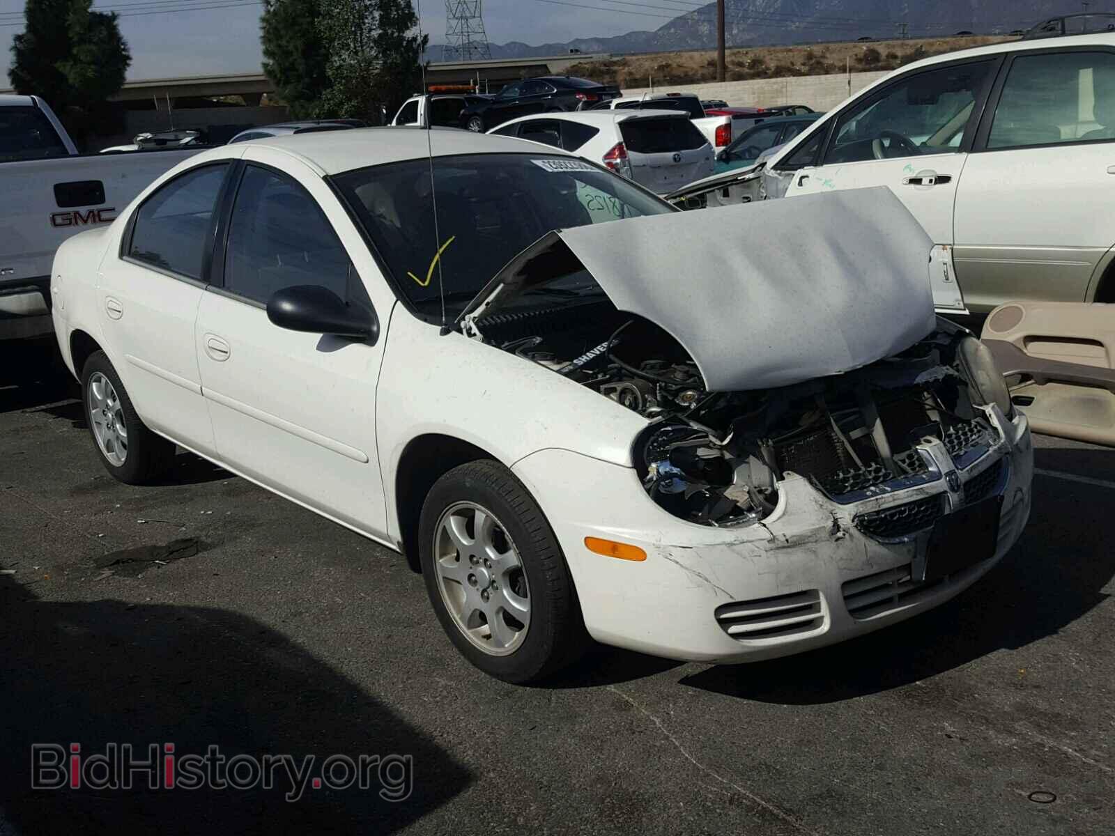Фотография 1B3ES56C05D157625 - DODGE NEON 2005