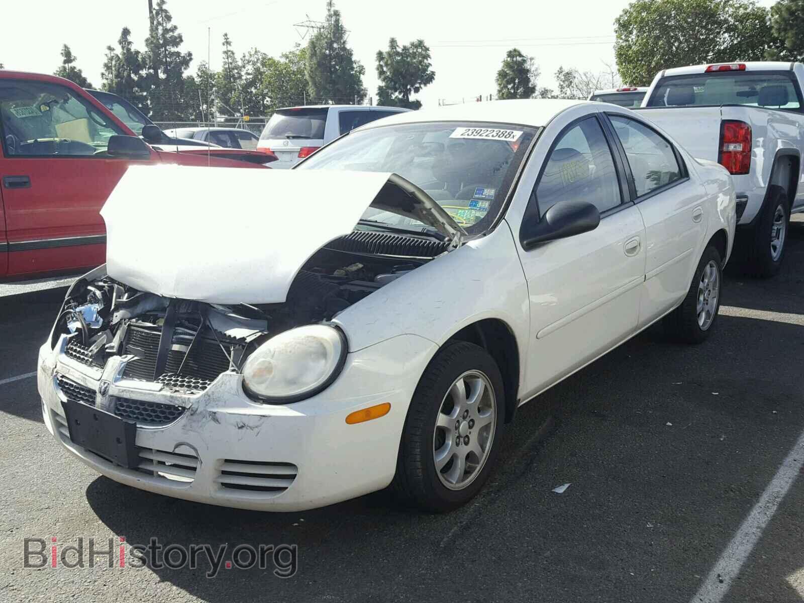 2005 DODGE NEON - VIN: 1B3ES56C05D157625 - Фото 2