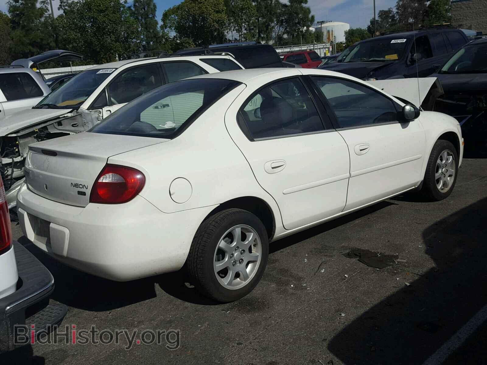 2005 DODGE NEON - VIN: 1B3ES56C05D157625 - Фото 4
