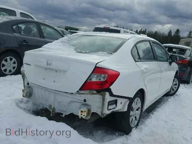 2012 HONDA CIVIC - VIN: 2HGFB2F45CH120744 - Фото 4