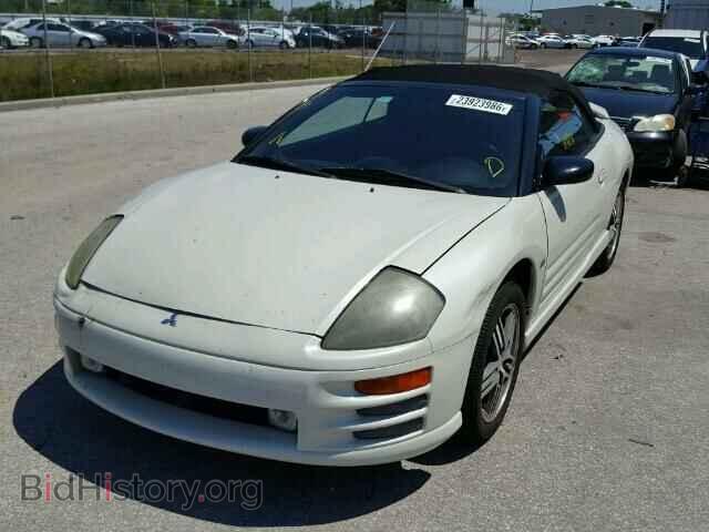2002 MITSUBISHI ECLIPSE - VIN: 4A3AE85H32E044127 - Фото 2