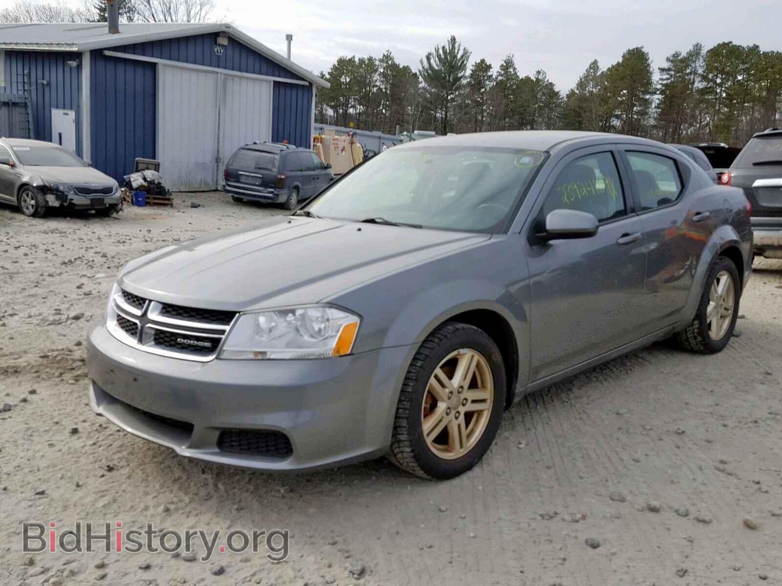 2011 DODGE AVENGER - VIN: 1B3BD1FB8BN583744 - Фото 2