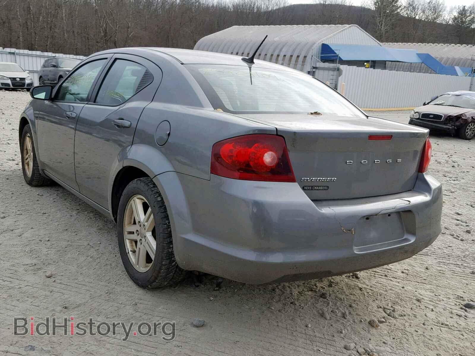 2011 DODGE AVENGER - VIN: 1B3BD1FB8BN583744 - Фото 3