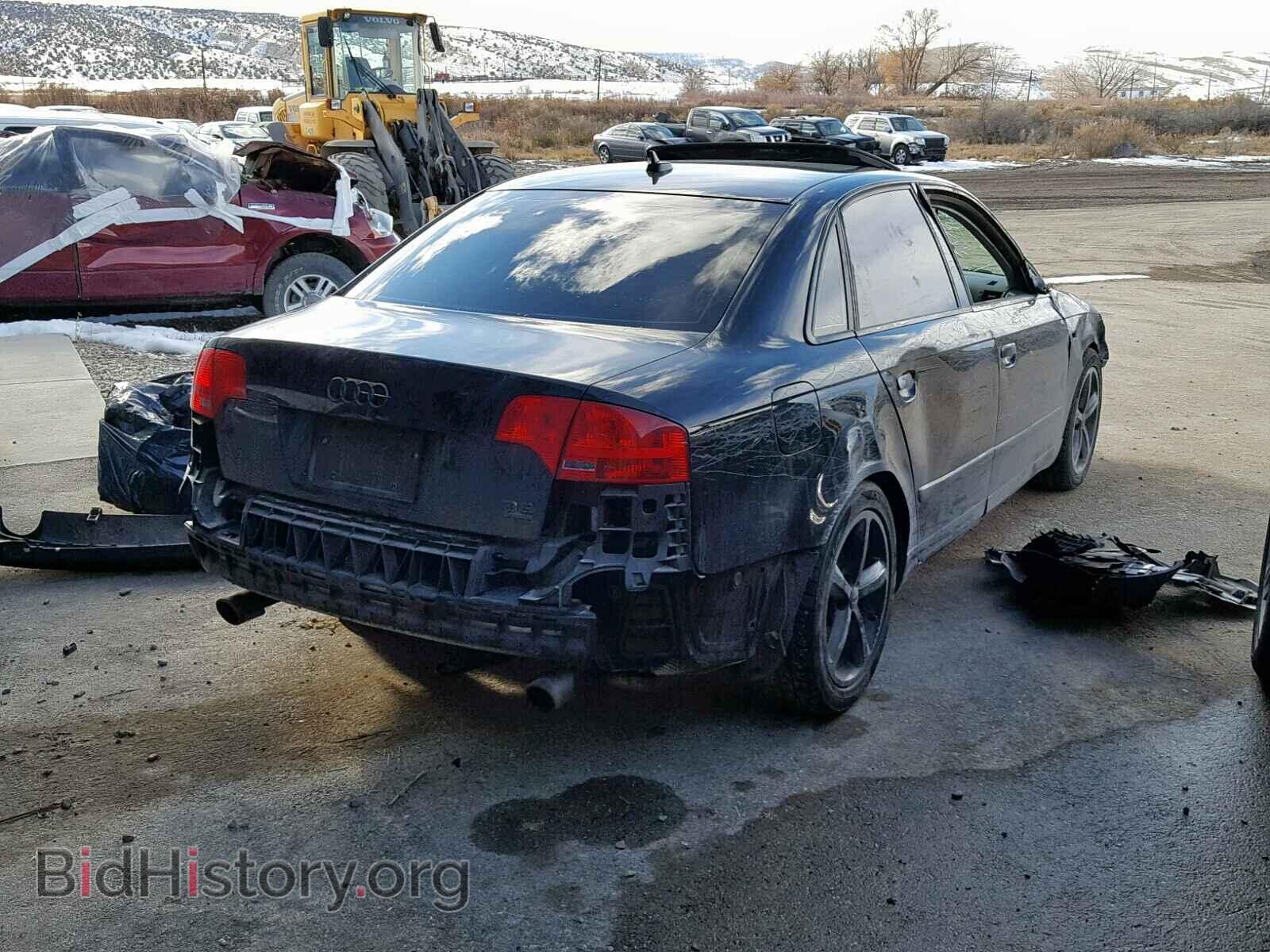 2007 AUDI A4 - VIN: WAUDH78E67A195073 - Фото 4