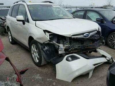 2014 Subaru FORESTER Forester 2, белый — VIN JF2SJCHC7EH553387, Copart
