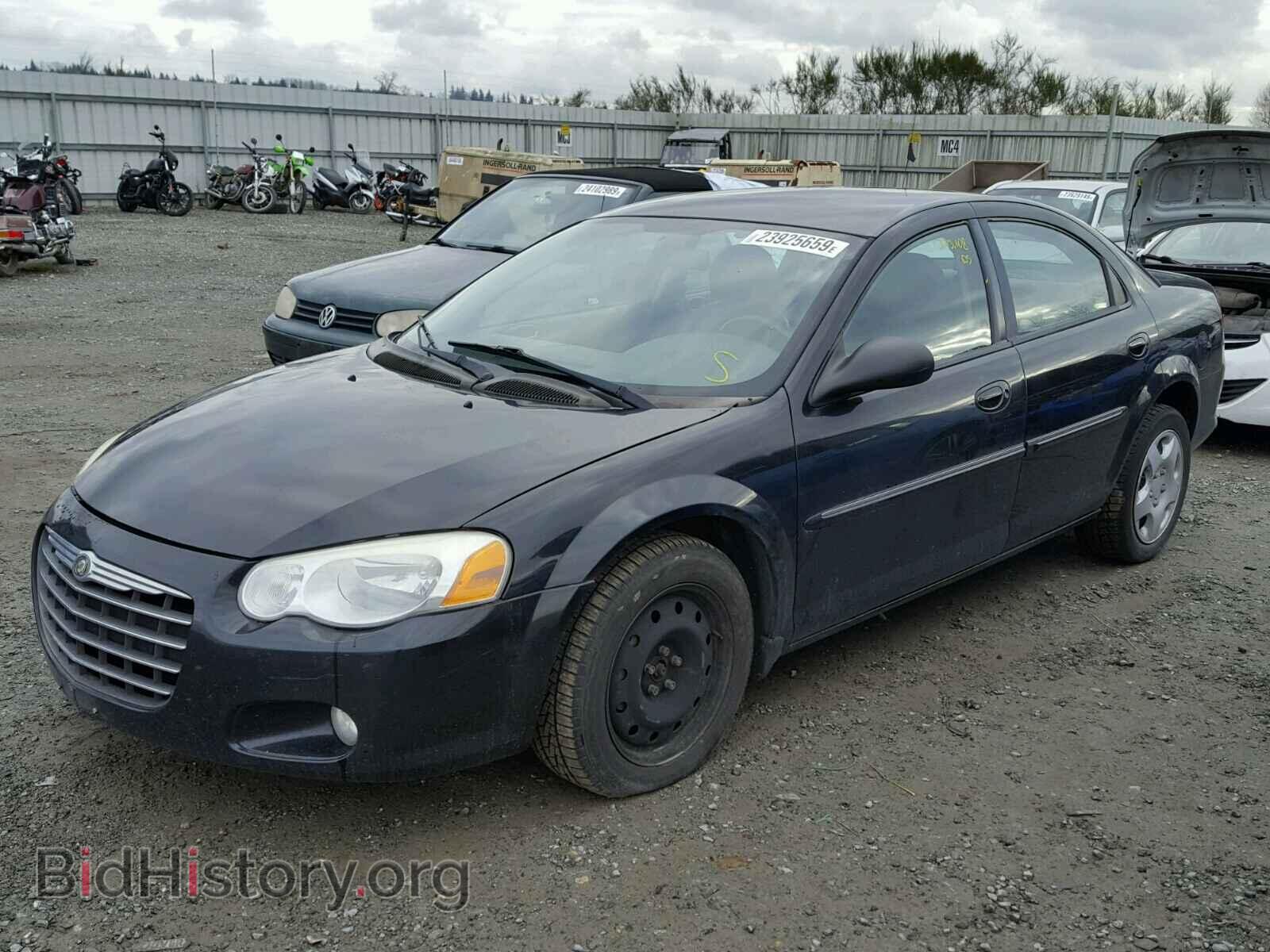 2004 CHRYSLER SEBRING - VIN: 1C3EL66R04N410994 - Фото 2