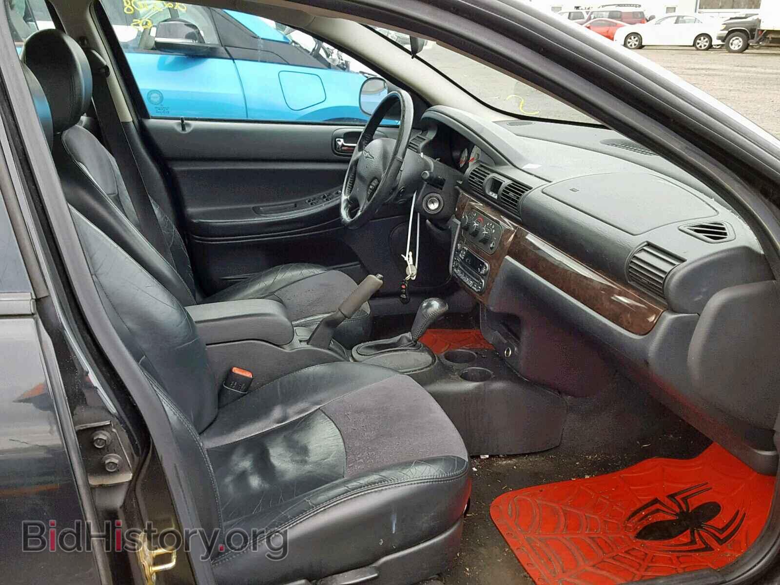 2004 CHRYSLER SEBRING - VIN: 1C3EL66R04N410994 - Фото 5