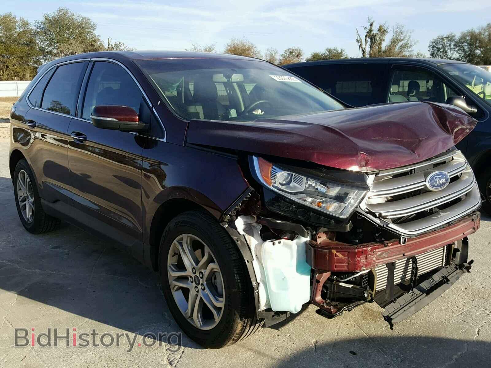 Фотография 2FMPK3K9XHBB20285 - FORD EDGE 2017