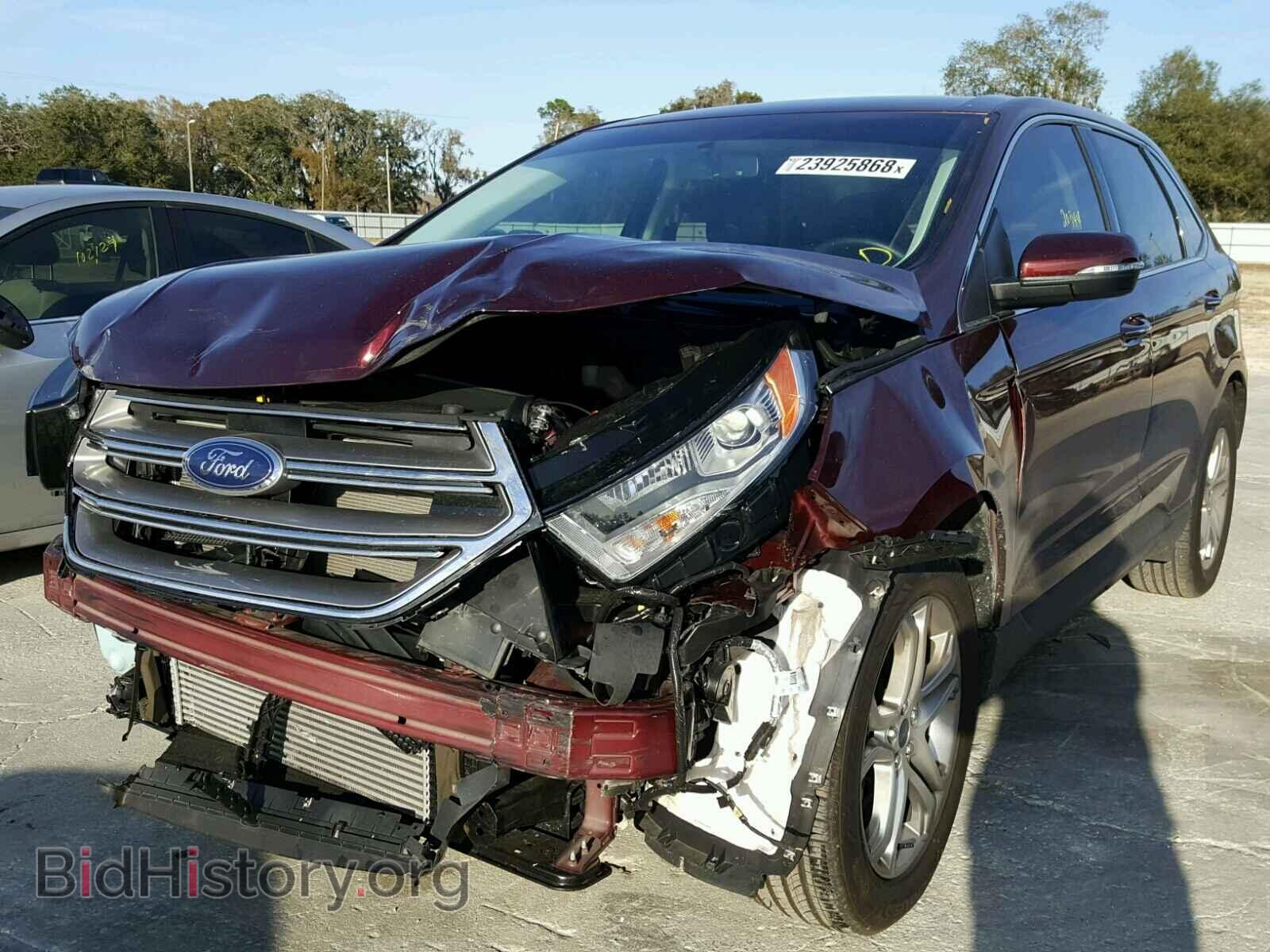 2017 FORD EDGE - VIN: 2FMPK3K9XHBB20285 - Фото 2