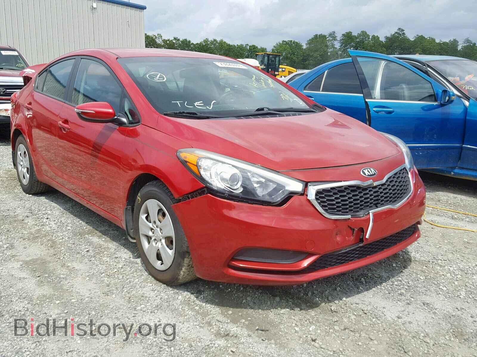 Фотография KNAFX4A67F5402963 - KIA FORTE LX 2015