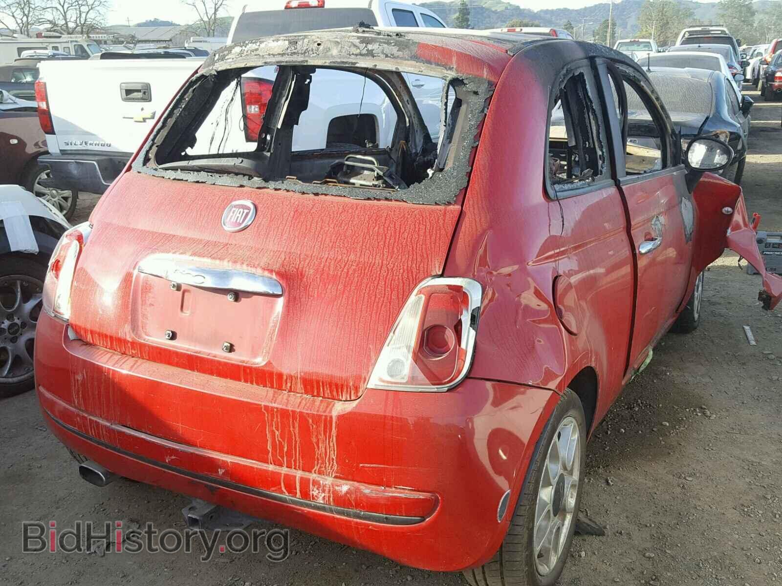 2012 FIAT 500 - VIN: 3C3CFFAR1CT131770 - Фото 4