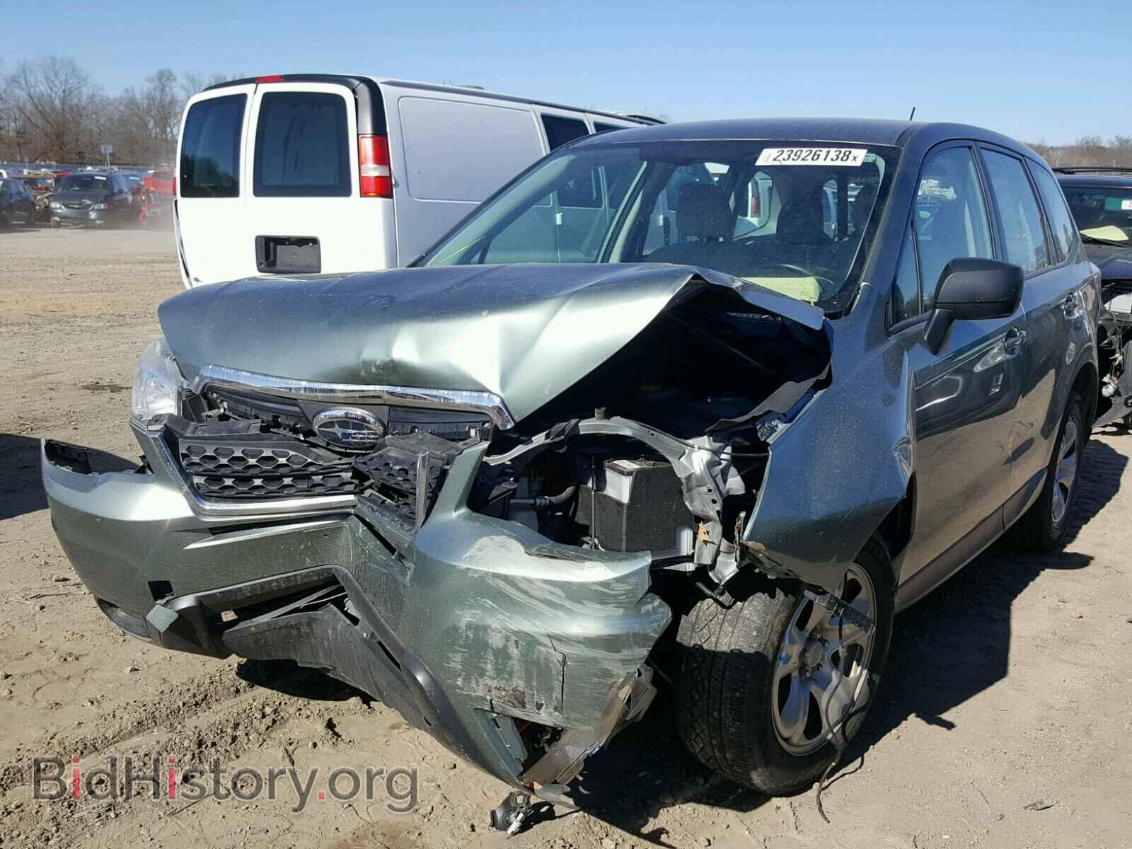 2014 SUBARU FORESTER - VIN: JF2SJAAC7EH424094 - Фото 2