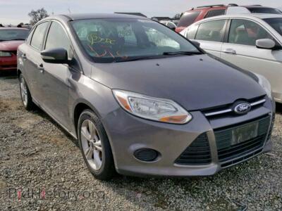 2013 Ford FOCUS SE, charcoal — VIN 1FADP3F23DL307664, Copart