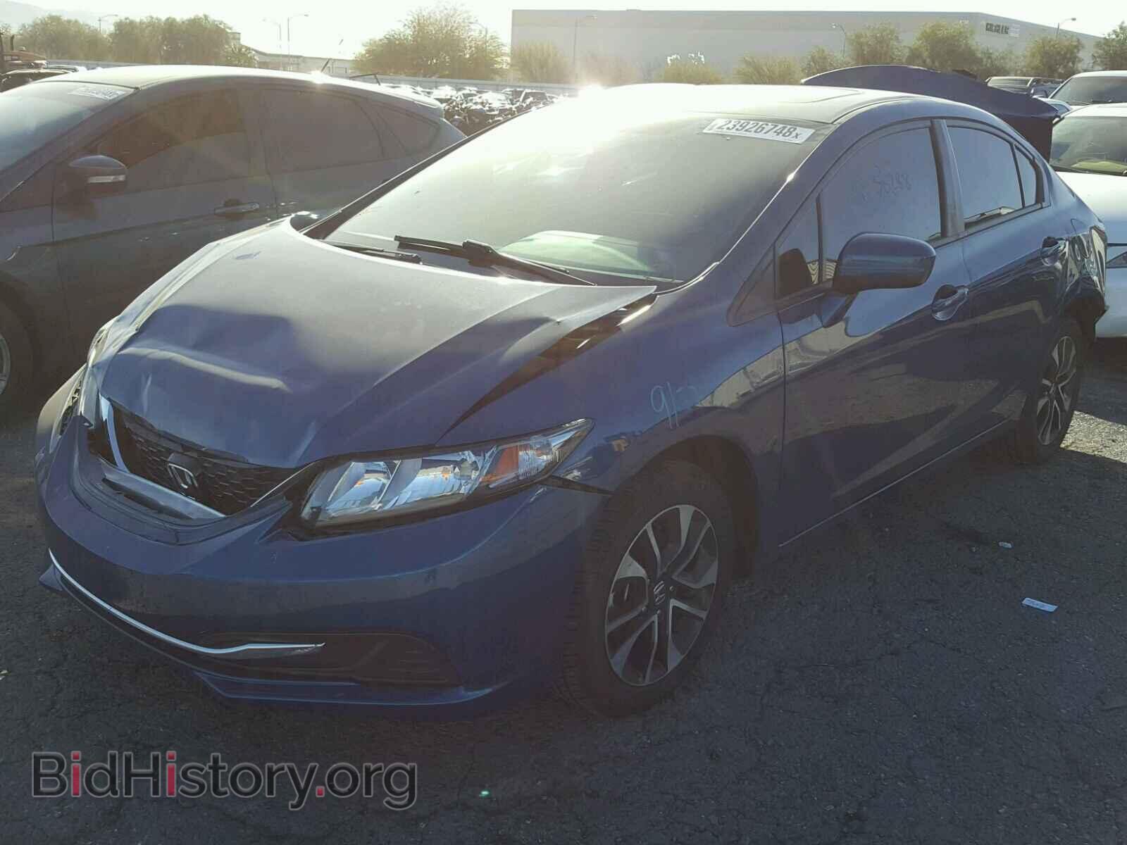 2014 HONDA CIVIC - VIN: 19XFB2F86EE036206 - Фото 2