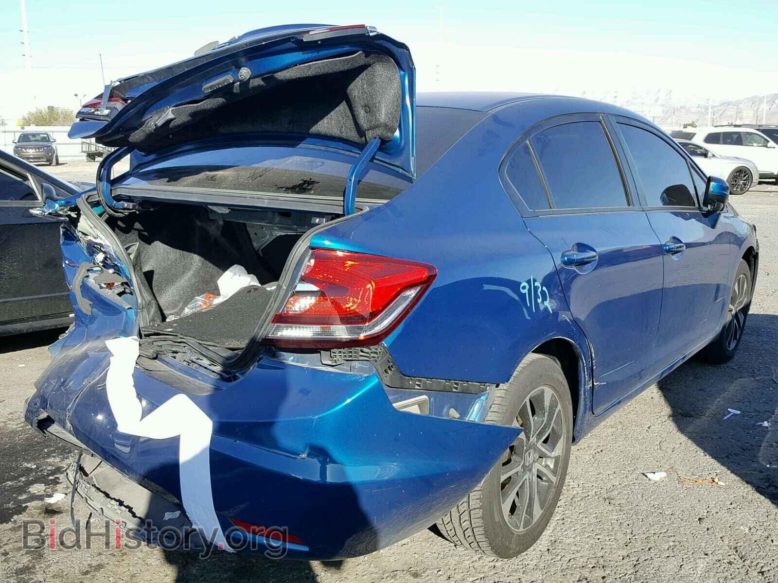 2014 HONDA CIVIC - VIN: 19XFB2F86EE036206 - Фото 4