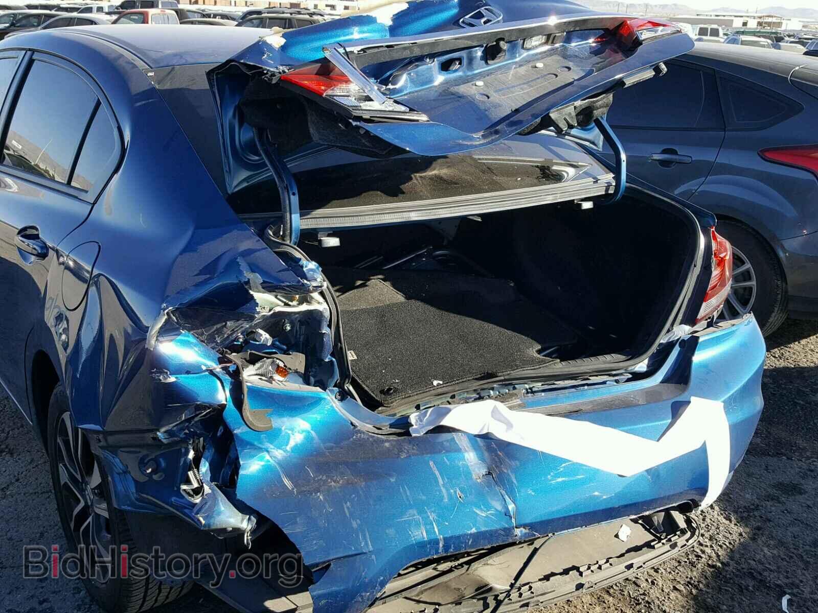 2014 HONDA CIVIC - VIN: 19XFB2F86EE036206 - Фото 9