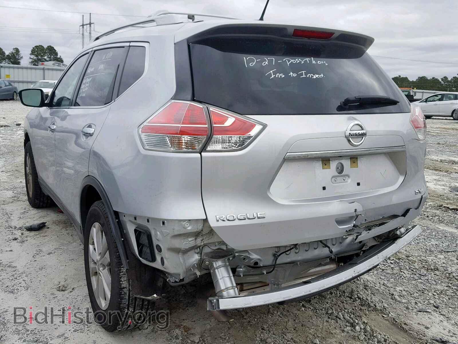 2015 NISSAN ROGUE S - VIN: KNMAT2MT2FP558573 - Фото 3