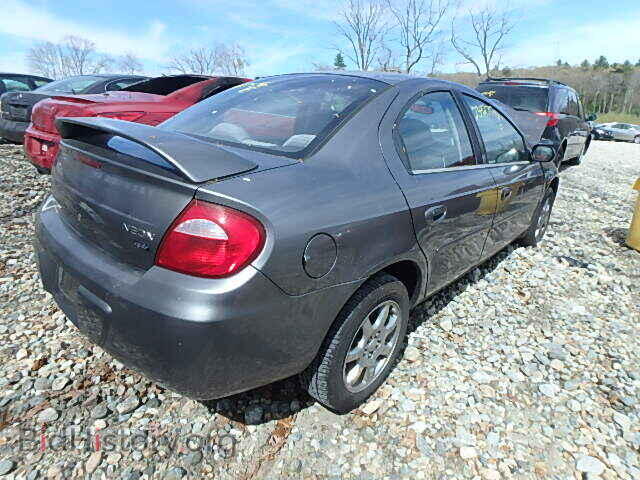 2005 DODGE NEON - VIN: 1B3ES56C95D125711 - Фото 4