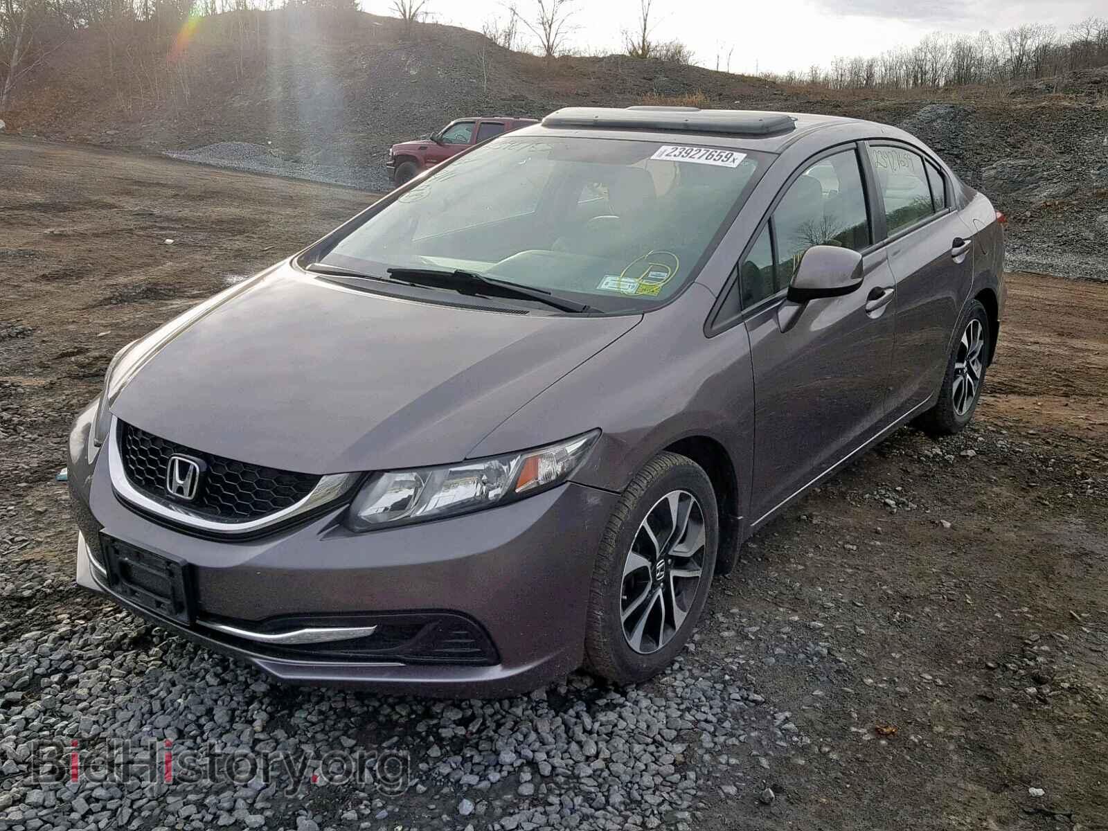 2013 HONDA CIVIC - VIN: 19XFB2F86DE225596 - Фото 2