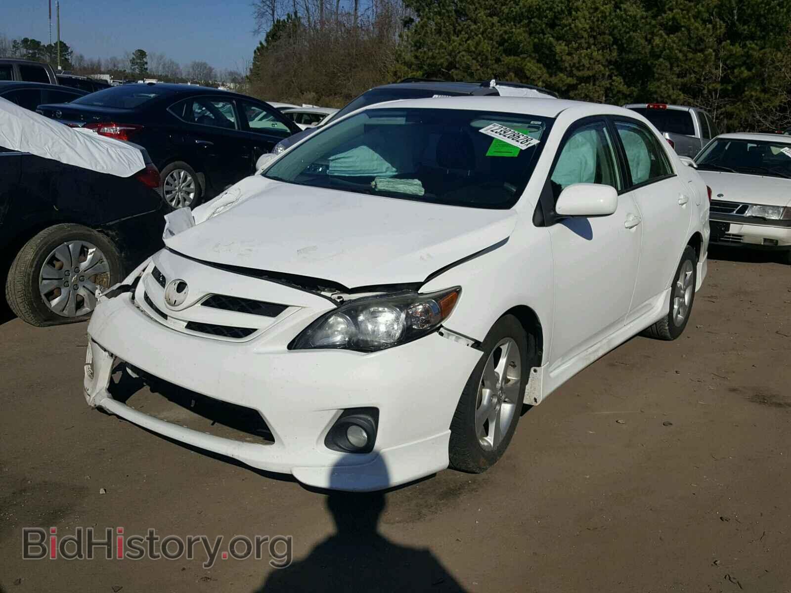 2011 TOYOTA COROLLA BA - VIN: 2T1BU4EE4BC656333 - Фото 2