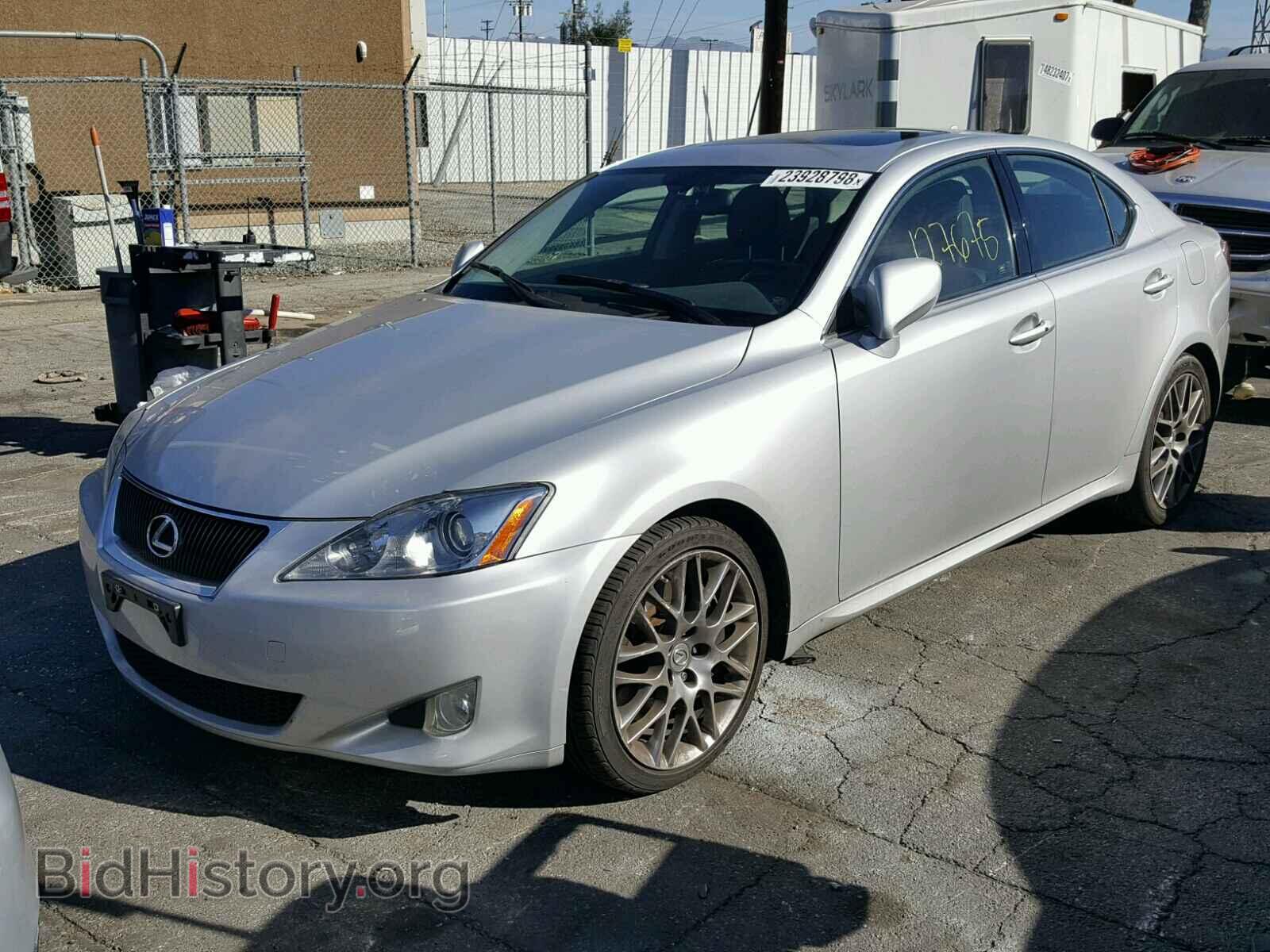2007 LEXUS IS350 - VIN: JTHBE262075016953 - Фото 2