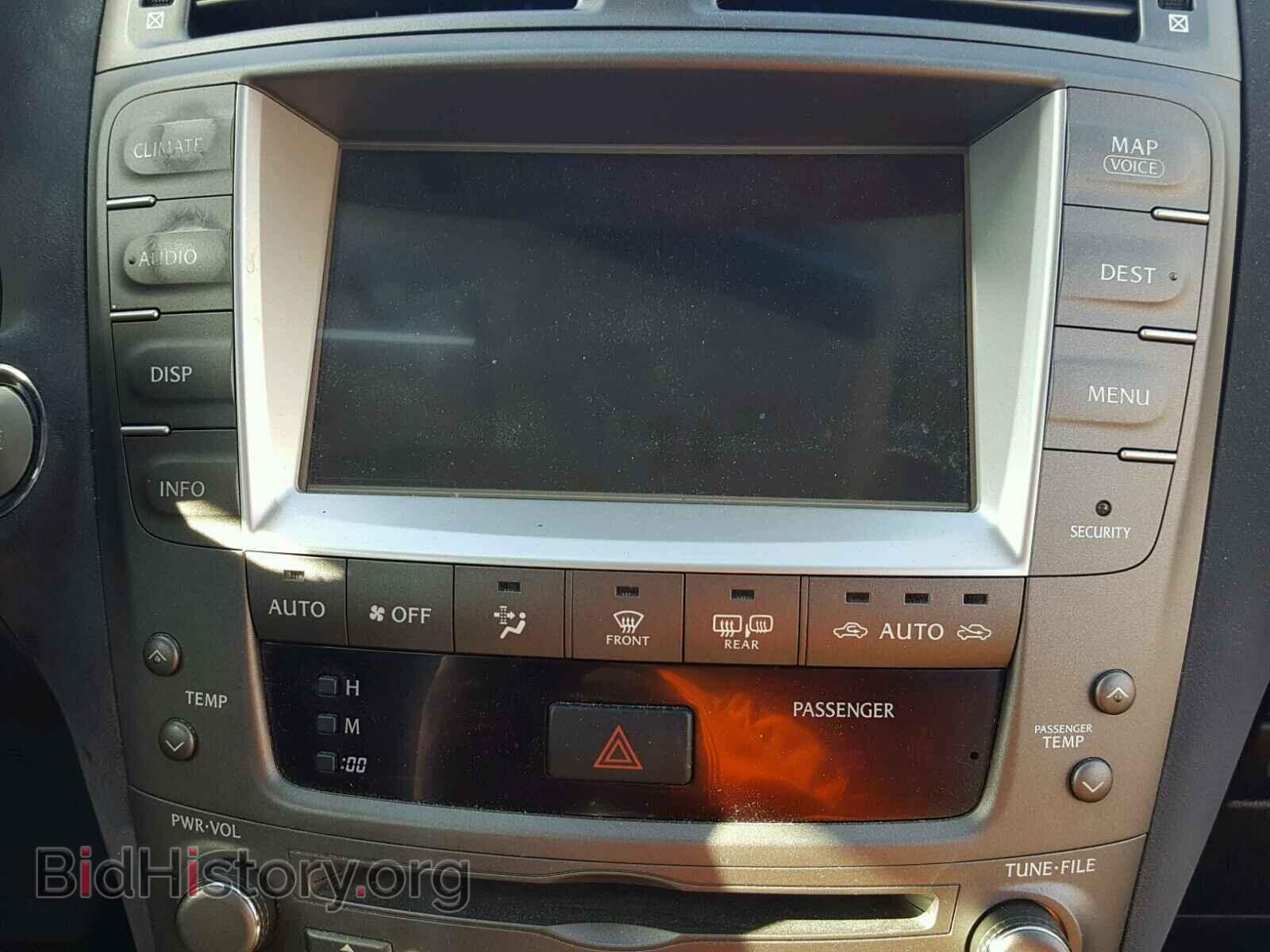 2007 LEXUS IS350 - VIN: JTHBE262075016953 - Фото 9