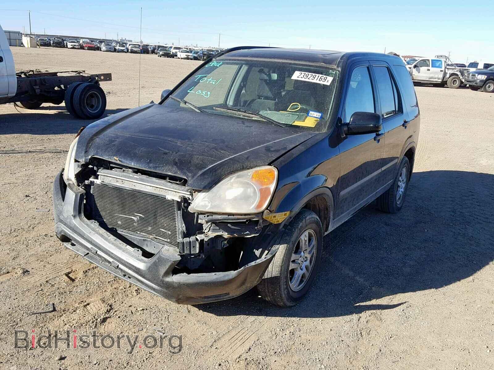 2004 HONDA CR-V EX - VIN: JHLRD78874C050593 - Фото 2