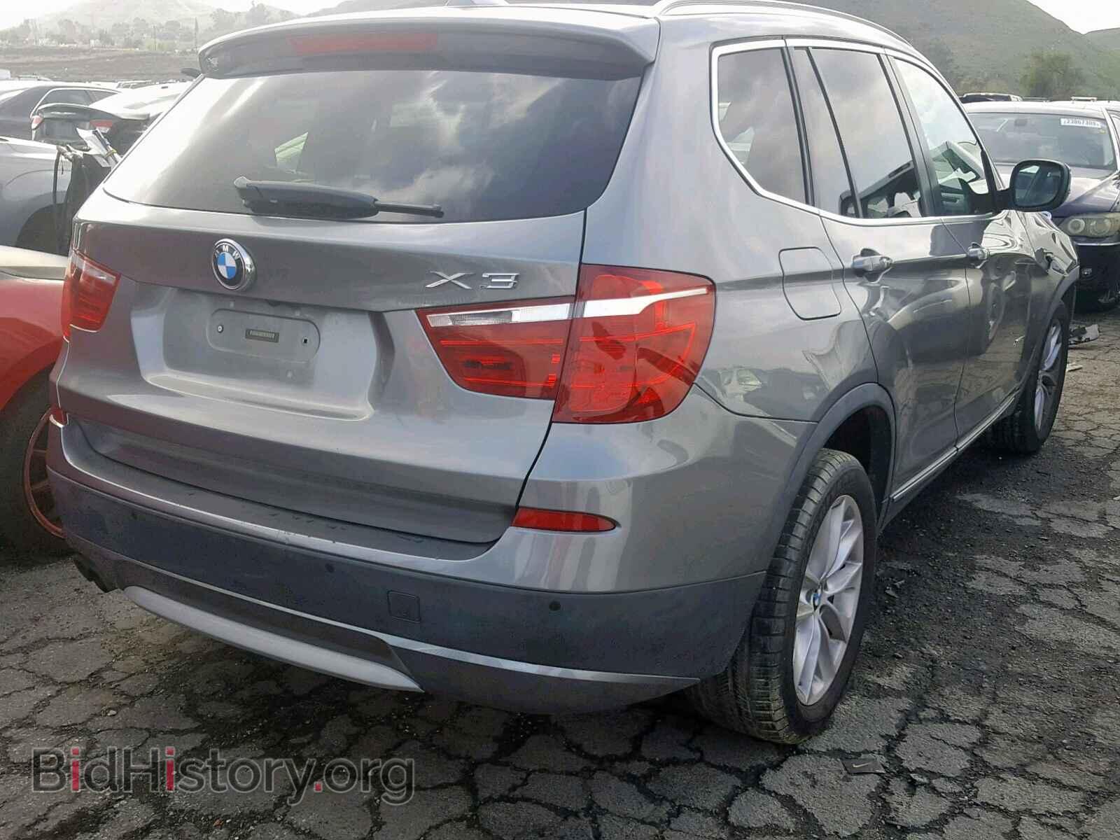 2012 BMW X3 - VIN: 5UXWX5C55CL727520 - Фото 4